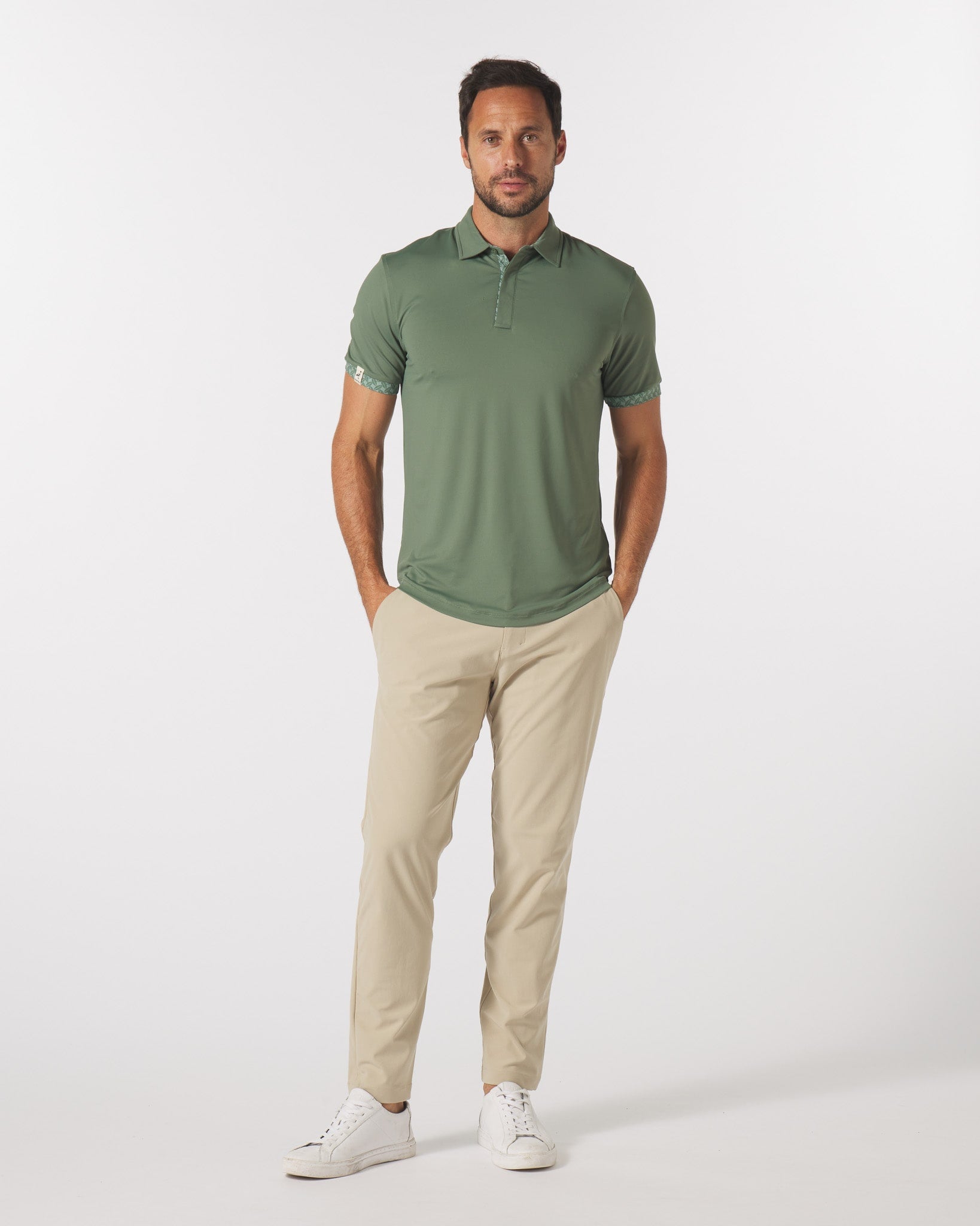 CATALYST POLO | POINT COLLAR | CANOPY CONTRAST – MANTRA