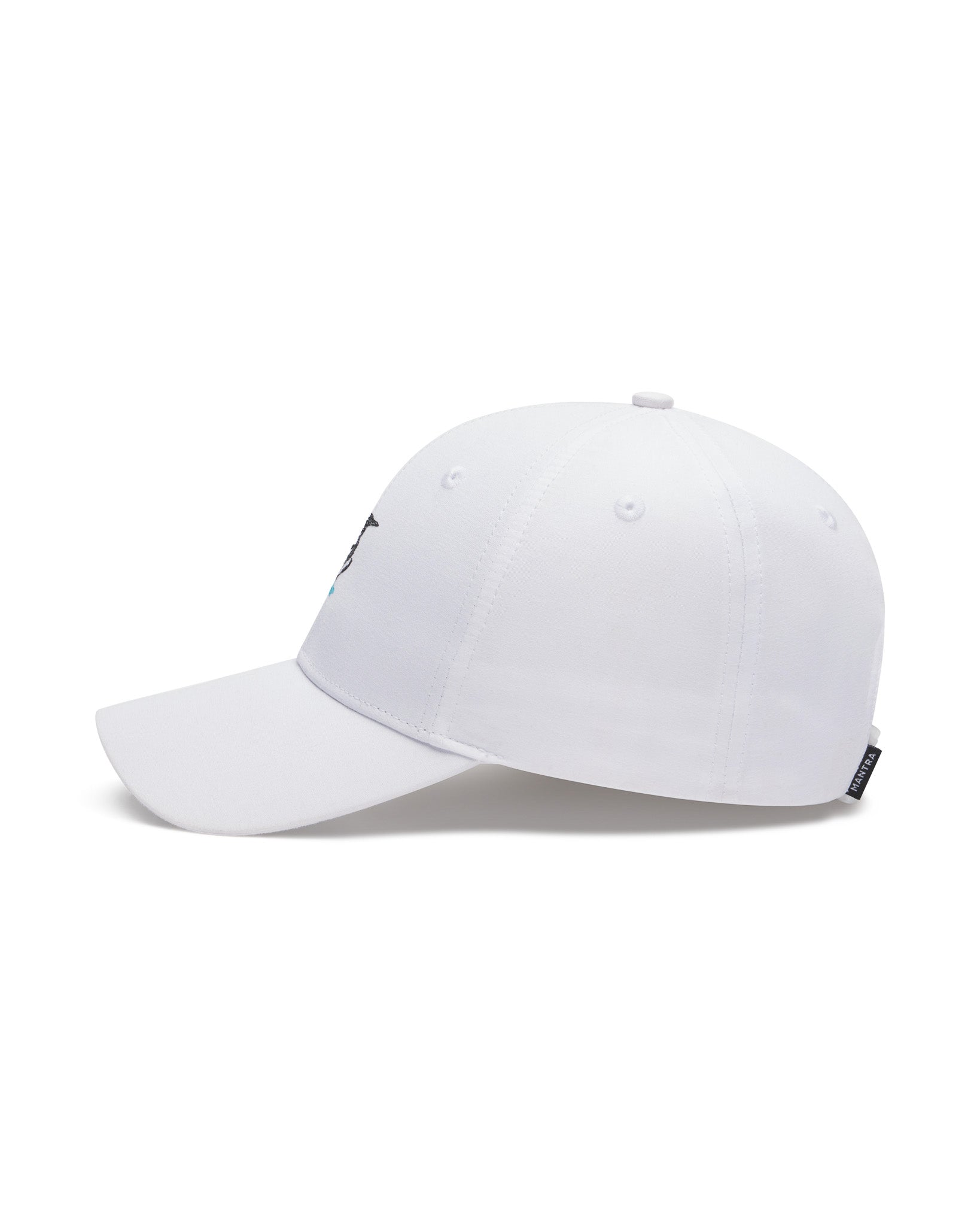 REO Headwear Ventilator White Wide Brim S - M Shaped Cricket Umpire Hat